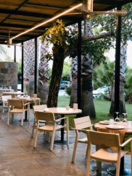 Terraza restaurante La Gigantea